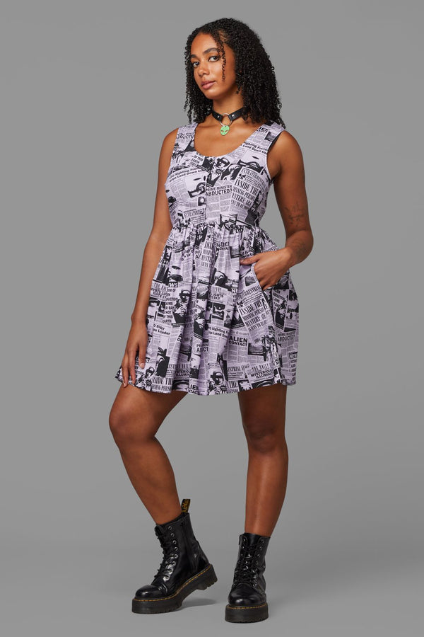 Black Friday - Extraterrestrial Dress - purple