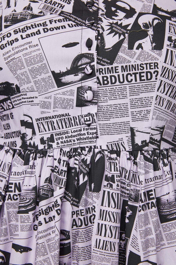 Black Friday - Extraterrestrial Dress - purple