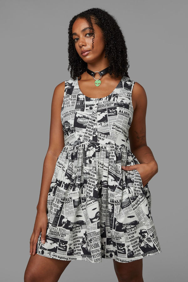 Black Friday - Extraterrestrial Dress - cream