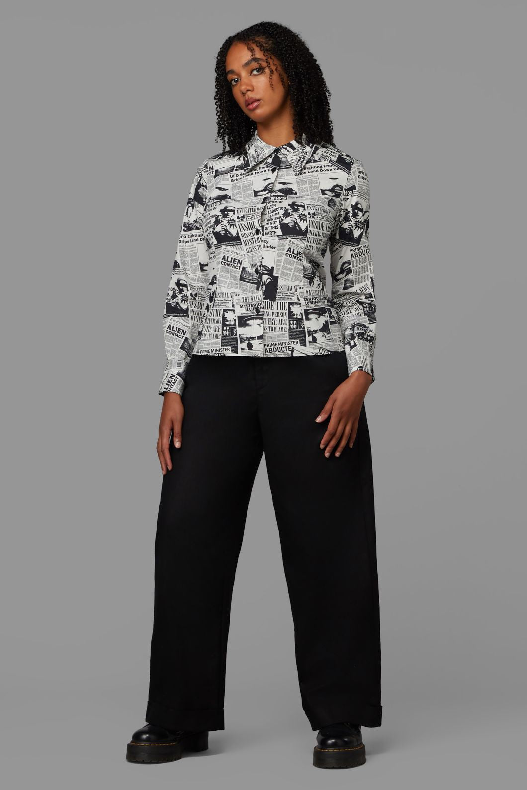 Black Friday - Extraterrestrial Blouse - cream