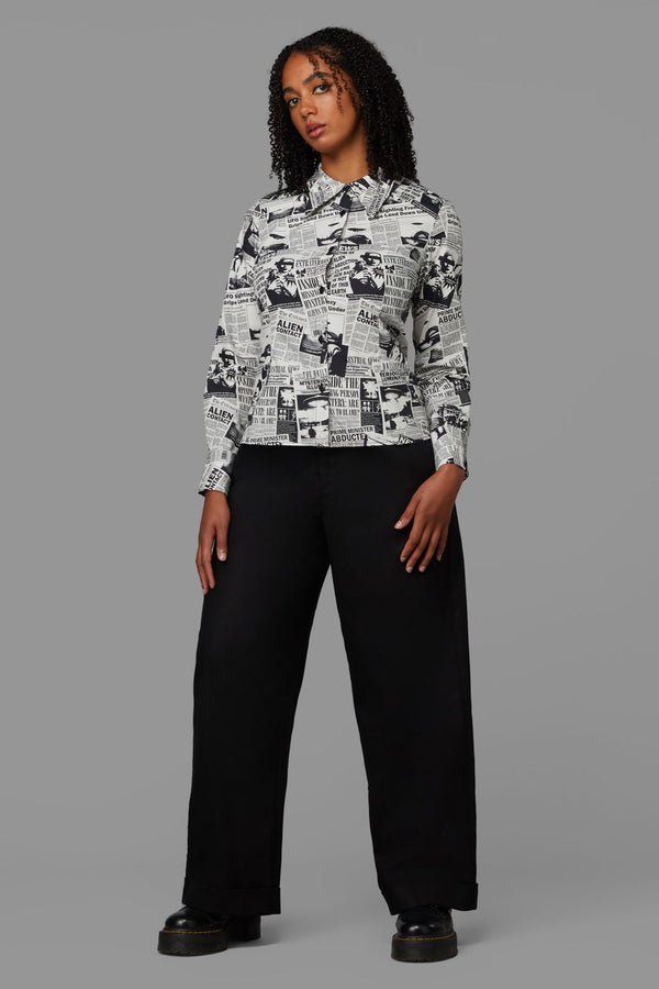 Black Friday - Extraterrestrial Blouse - cream