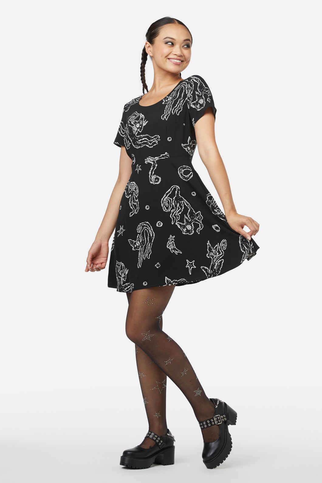 Black Friday - Shadows Dress - black