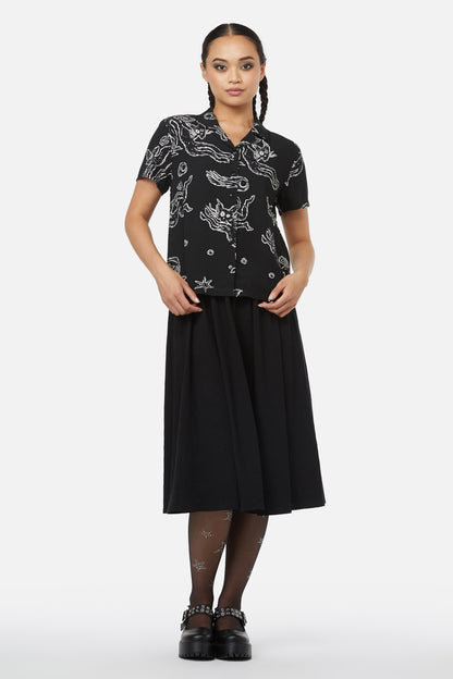 Black Friday - Shadows Blouse - black