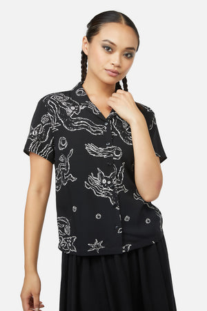 Black Friday - Shadows Blouse - black