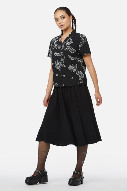 Black Friday - Shadows Blouse - black