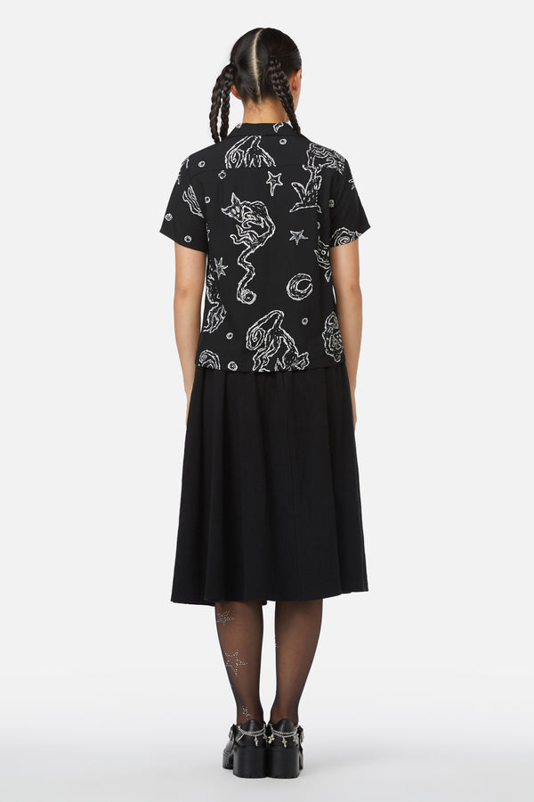Black Friday - Shadows Blouse - black
