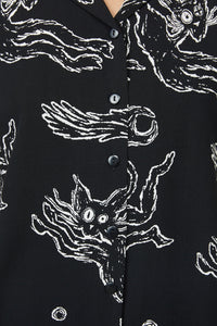 Black Friday - Shadows Blouse - black