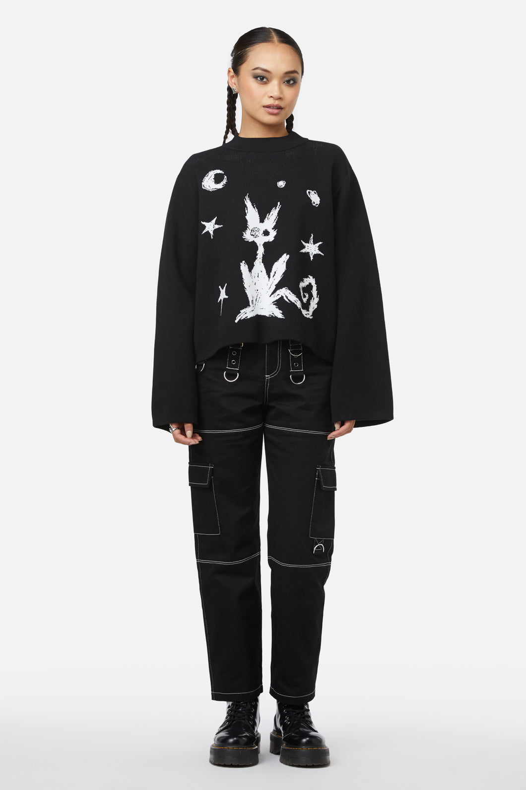 Black Friday - Shadows Knit - black