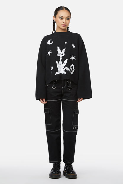 Black Friday - Shadows Knit - black