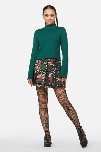 Black Friday - Night Cat Knit - green