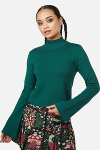 Black Friday - Night Cat Knit - green