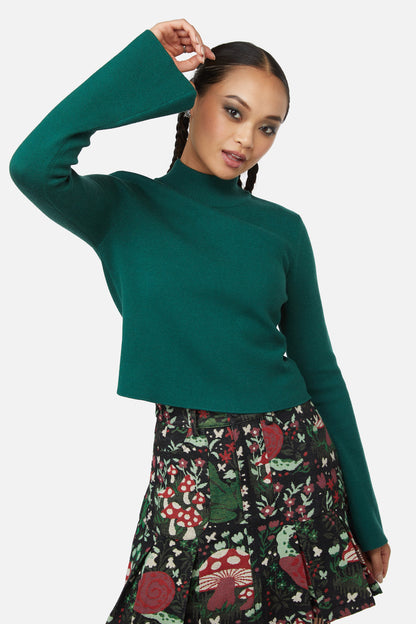 Black Friday - Night Cat Knit - green
