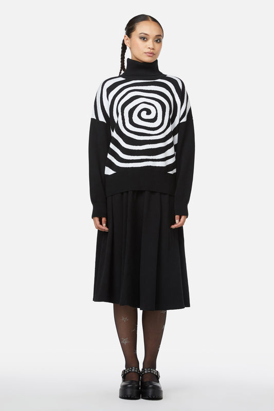 Black Friday - Jiji Knit - black-white