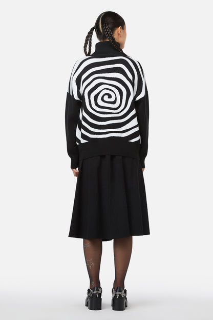 Black Friday - Jiji Knit - black-white