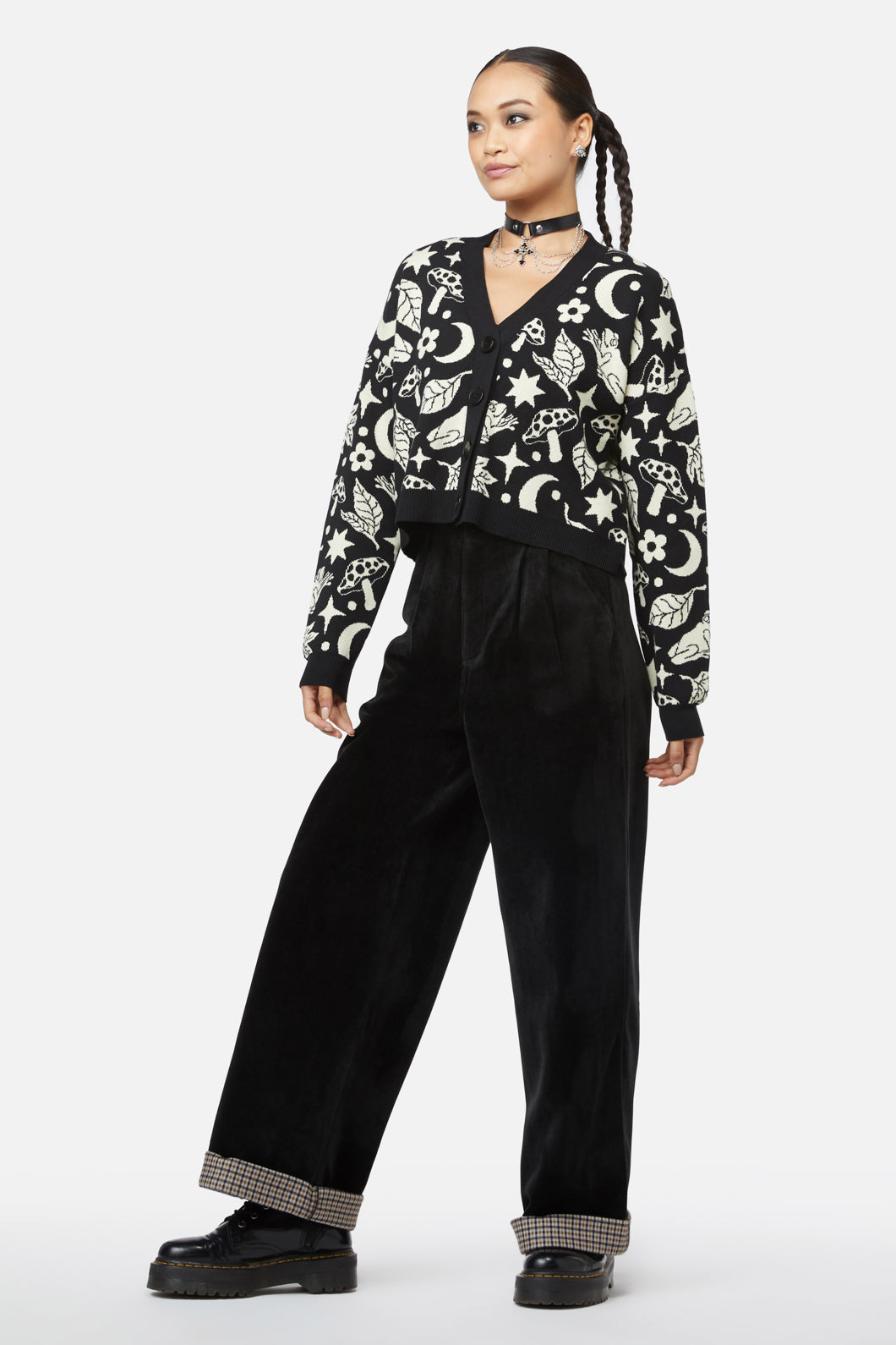 Black Friday - Woods Cardigan - black-cream