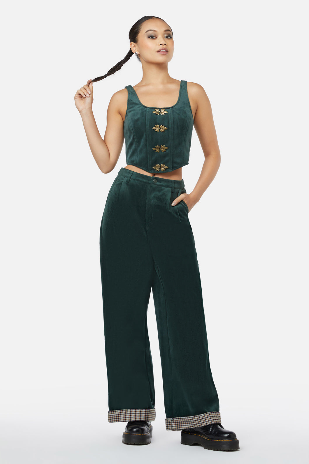Black Friday - Snail Mail Corset - green