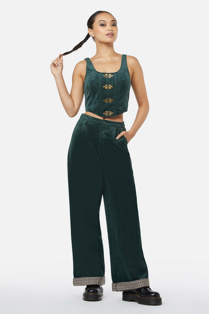 Black Friday - Snail Mail Corset - green