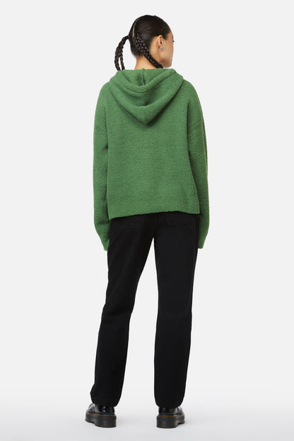 Black Friday - Frog Knit Hoodie - green