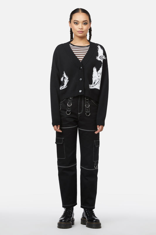 Black Friday - Kitty Cardigan - black