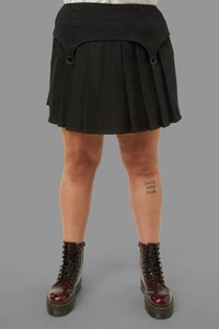 Black Friday - Curve Homesick Mini Skirt - black