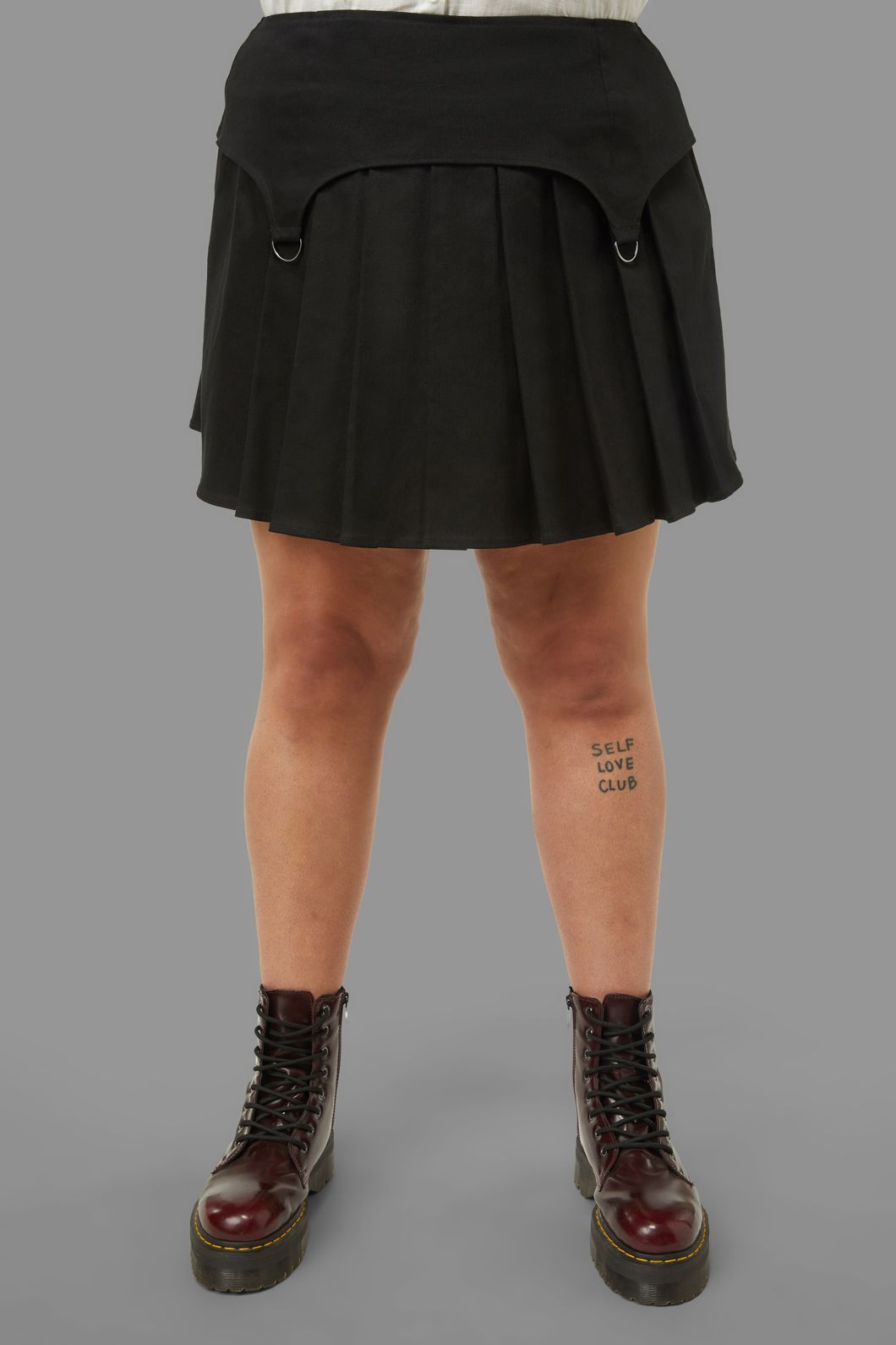 Black Friday - Curve Homesick Mini Skirt - black