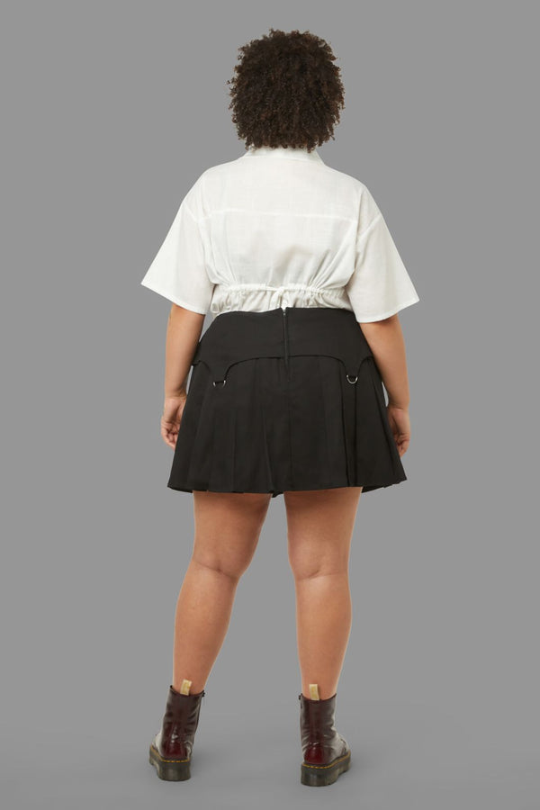 Black Friday - Curve Homesick Mini Skirt - black