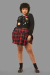 Black Friday - Curve Life On Mars Skirt - red