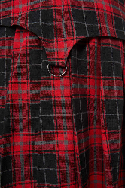 Black Friday - Curve Life On Mars Skirt - red