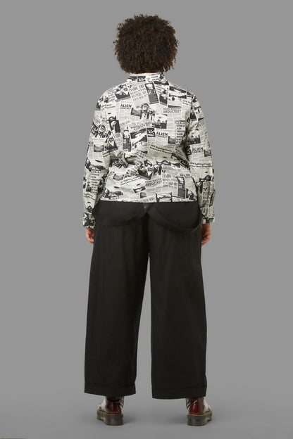 Black Friday - Curve Extraterrestrial Blouse - cream