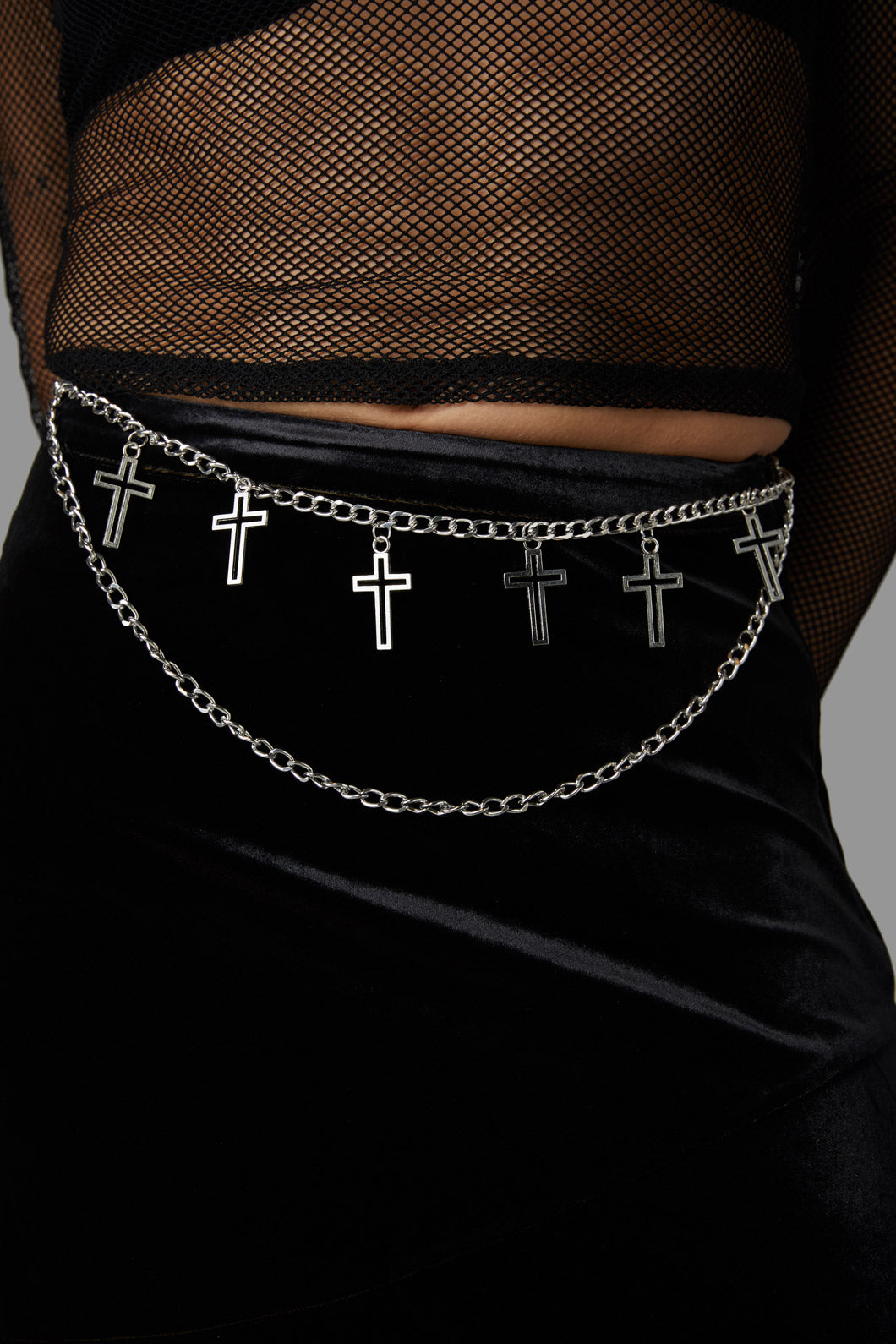 Cross deals waist chain