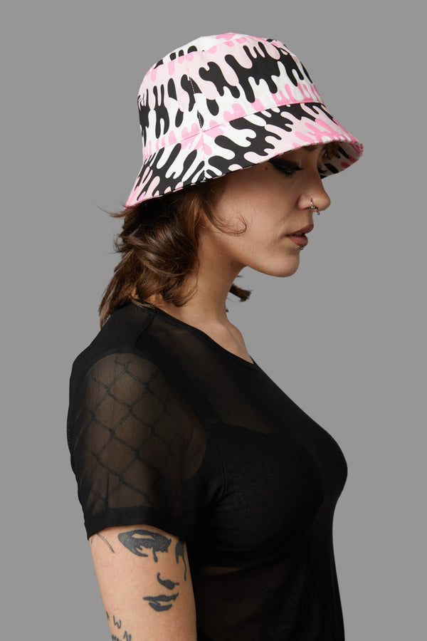 Black Friday - Dripping Hat - pink