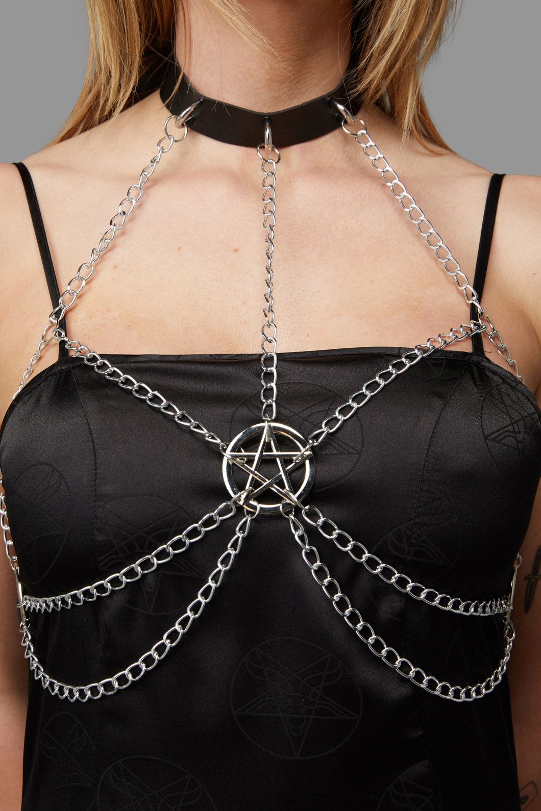 Pentagram Chain Bra Harness – Dangerfield