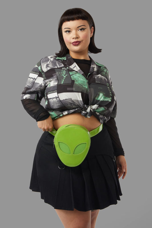 Black Friday - Alien Bum Bag - green