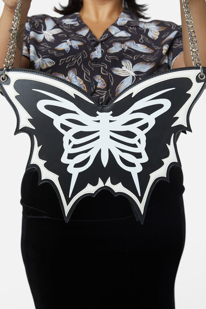 Dangerfield - Skeleton Butterfly Bag - black