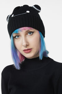 Black Friday - Frog Beanie - black