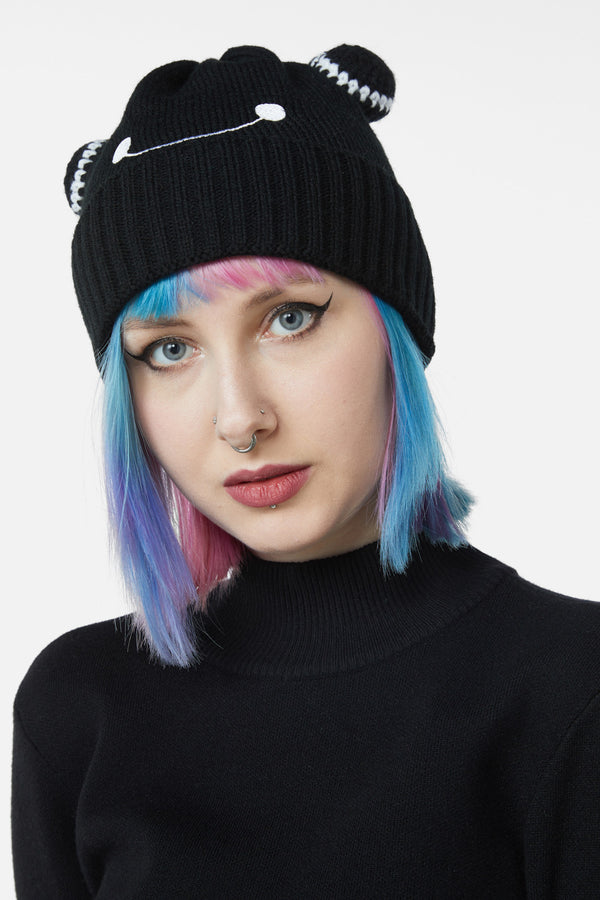 Black Friday - Frog Beanie - black