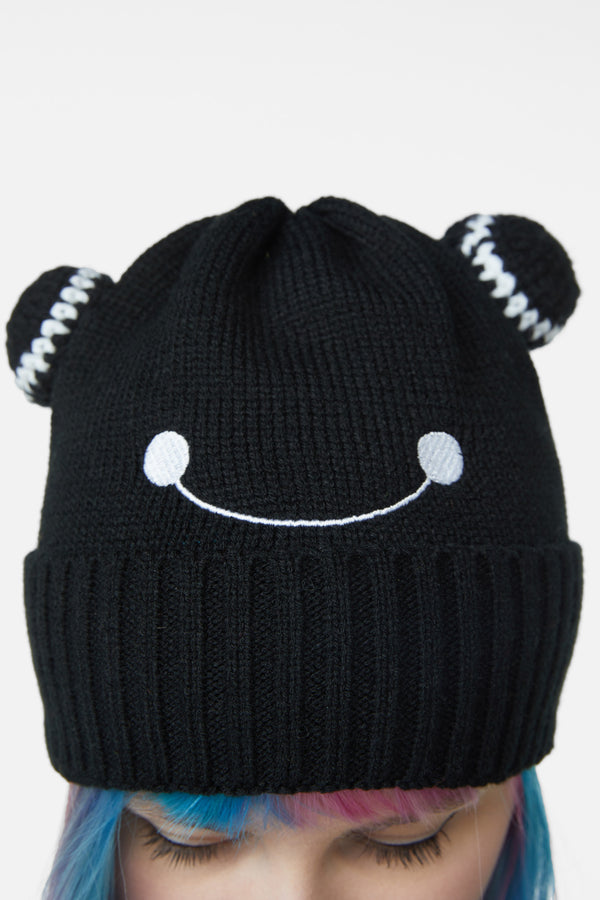 Black Friday - Frog Beanie - black
