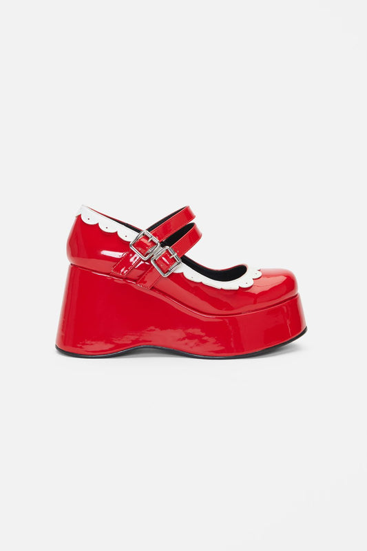 Black Friday - Lolita Shoes - red