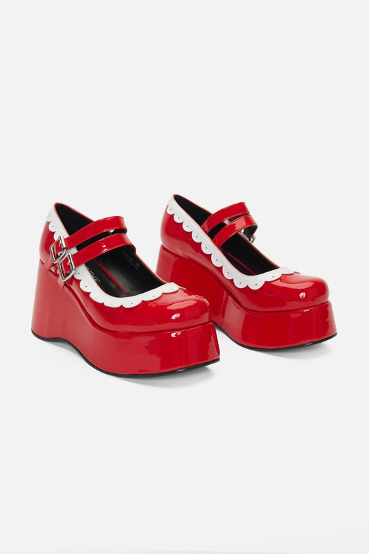 Black Friday - Lolita Shoes - red