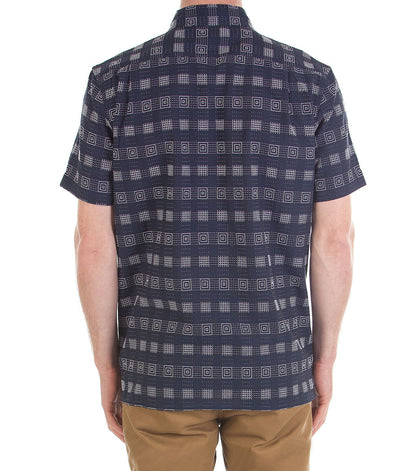 Dangerfield - Relax Fit SS Shirt Emb - navy
