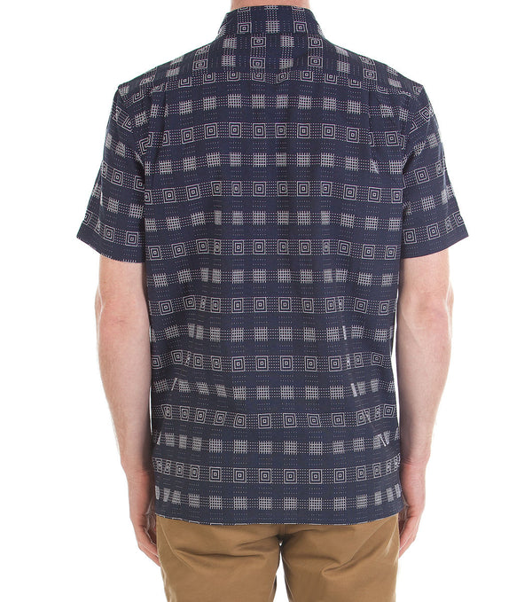 Dangerfield - Relax Fit SS Shirt Emb - navy