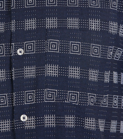 Dangerfield - Relax Fit SS Shirt Emb - navy