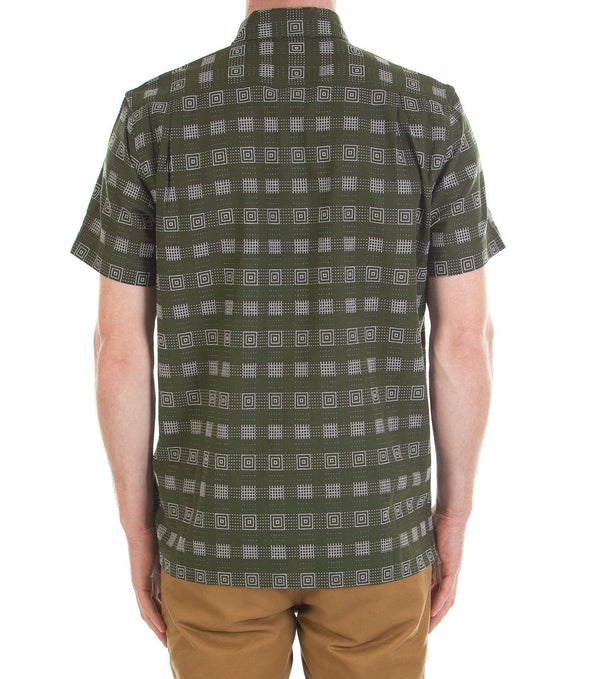 Dangerfield - Relax Fit SS Shirt Emb - green