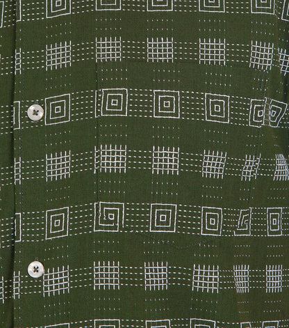 Dangerfield - Relax Fit SS Shirt Emb - green