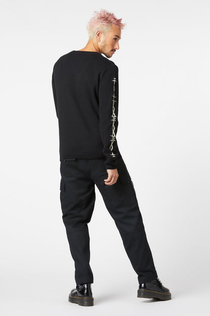 Dangerfield - Guiding Spirit Cat Knit - black