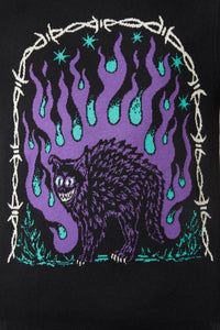 Dangerfield - Guiding Spirit Cat Knit - black