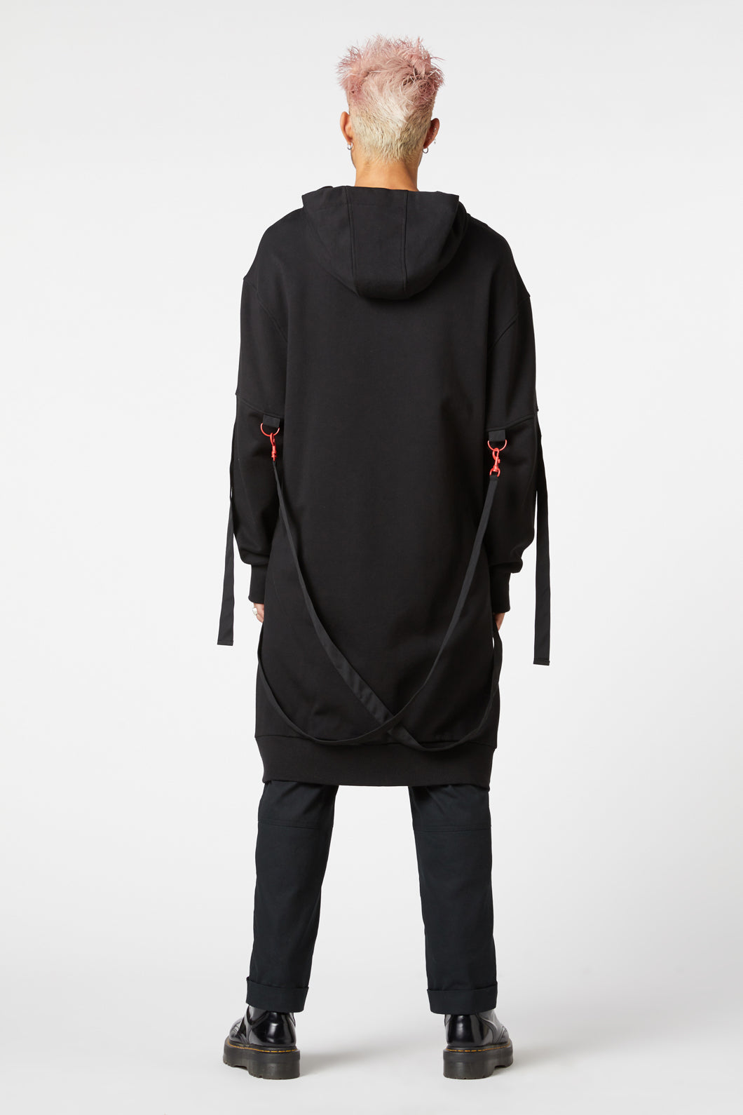 Dangerfield - Goth Metal Trim Jacket - black-red