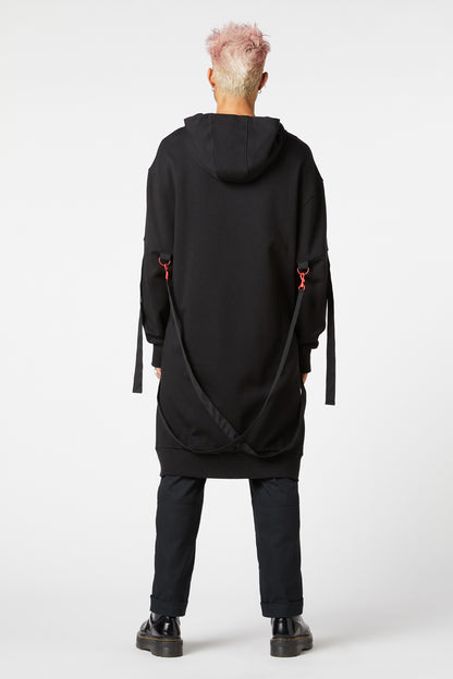Dangerfield - Goth Metal Trim Jacket - black-red