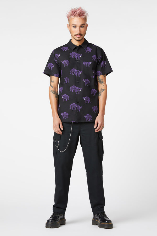 Dangerfield - Guiding Spirit Ss Shirt - black