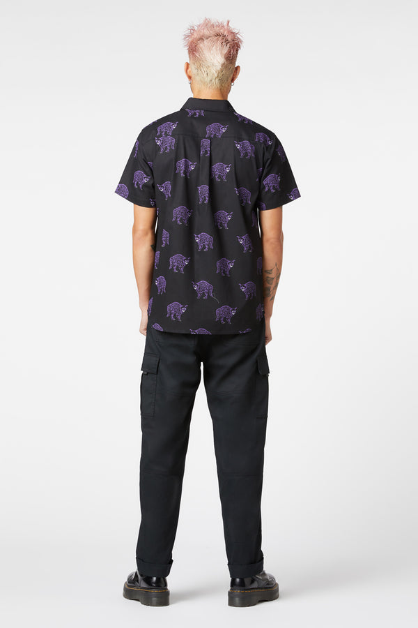 Dangerfield - Guiding Spirit Ss Shirt - black